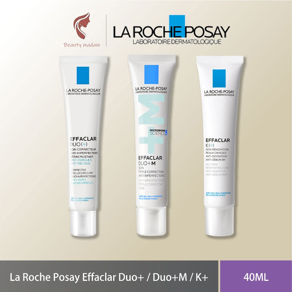 Jual La Roche Posay Effaclar Duo (+) K (+) Duo+M 40 ML / Acne Pimple