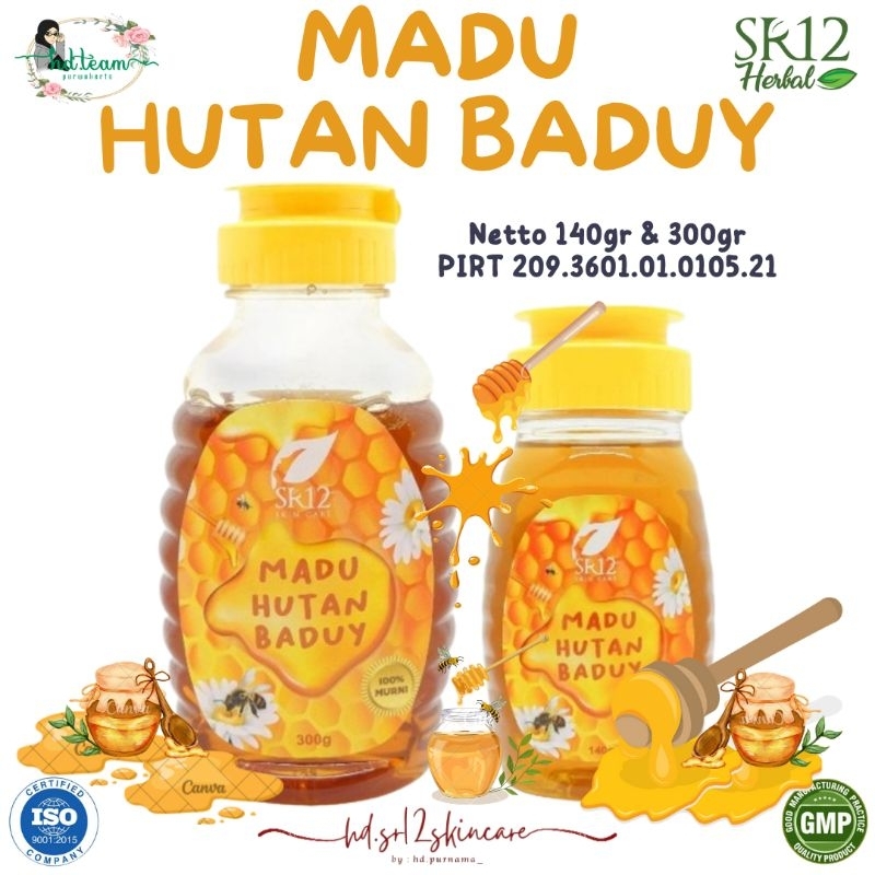 Jual MADU BADUY SR12 100% Murni Madu Hutan Baduy Penambah Napsu Makan ...