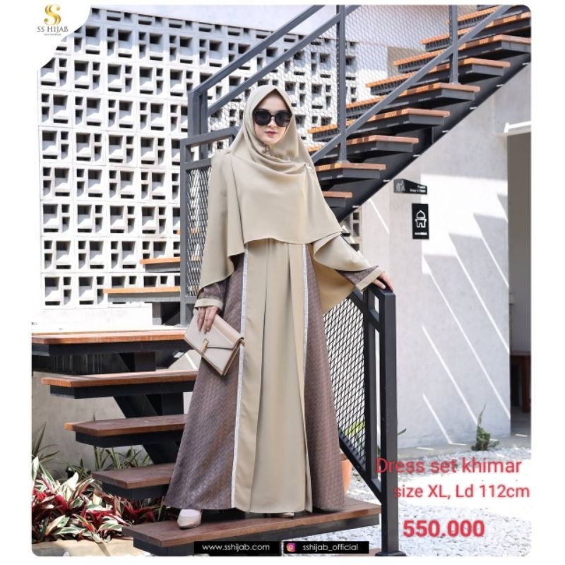 Jual Rasya dress SShijab | Shopee Indonesia