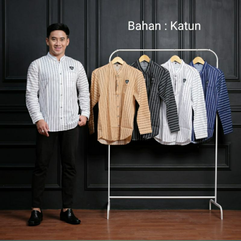 Jual Kemeja Koko Salur Exclusive Baju Seragam Salur Kemeja Klasik ...