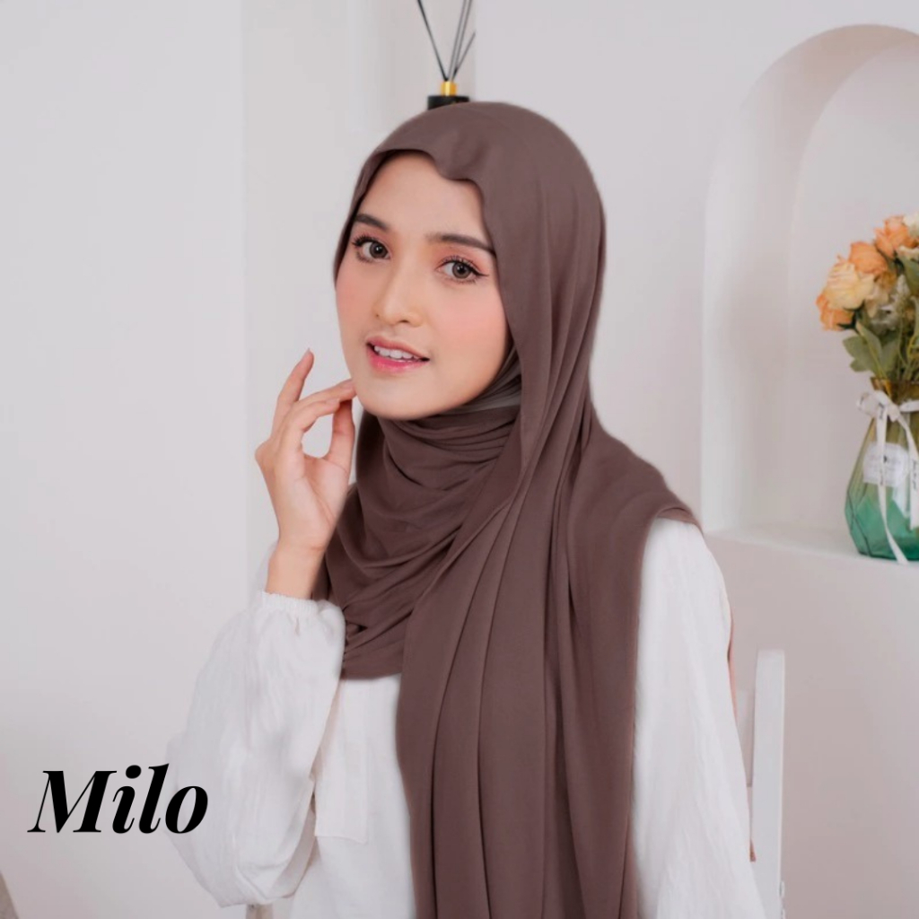 Jual Pashmina Kaos Jersey Premium 50 Warna | Pasmina Kaos Flowy | Hijab ...