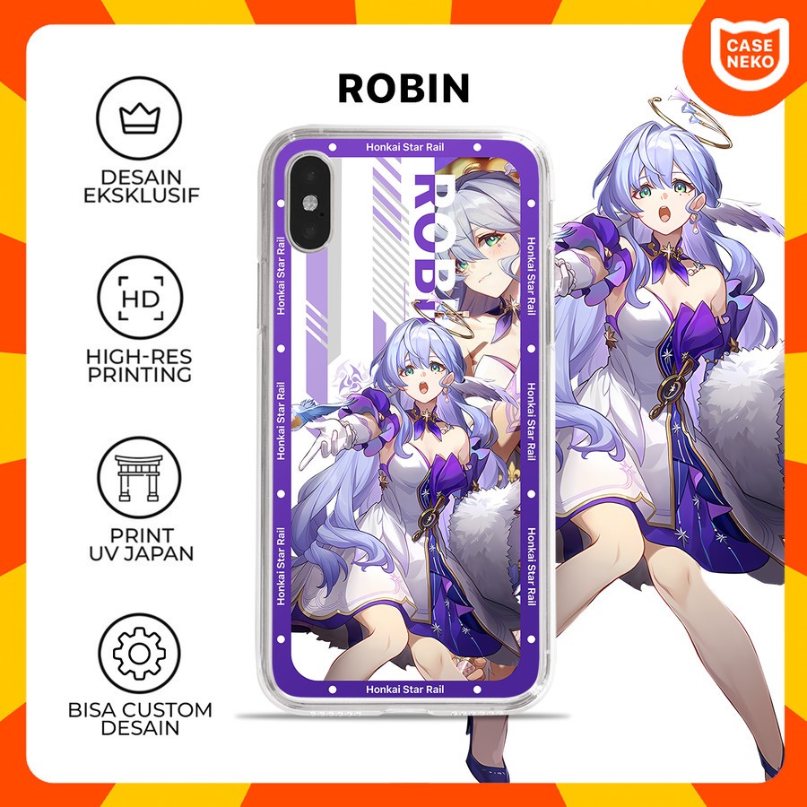 Jual Case HP Robin Honkai Star Rail Custom Casing All Type HP V1 ...