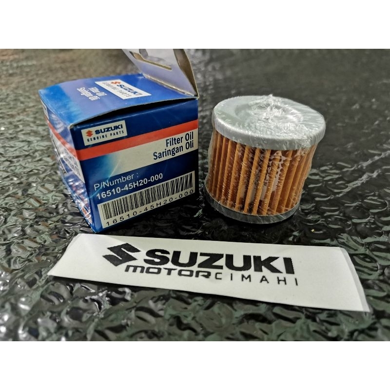 Jual FILTER OLI/SARINGAN OLI SUZUKI SATRIA FU KARBU/ FU INJEKSI / GSX R ...