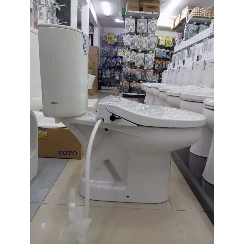 Jual WC DUDUK SINGLE FLUSH TOTO CW415J / SW415JP TCW07S ECO WASHER ...