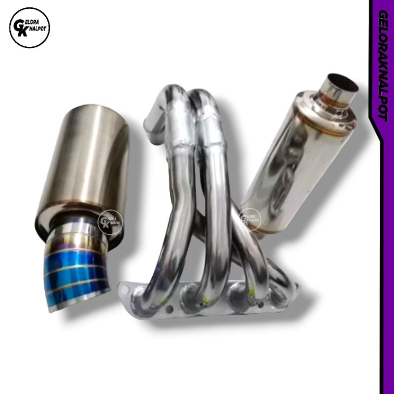 Jual Full Set Corolla All New Header Resonator dan Muffler | Shopee ...