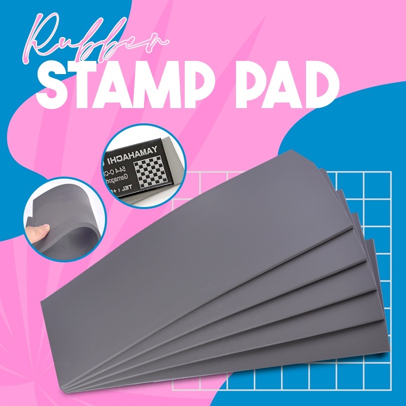 Jual Karet Stempel Flash Bantalan Stempel Karet 33*15*0.7cm | Shopee ...