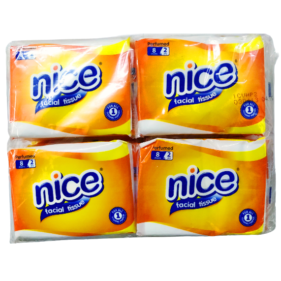 Jual TISSUE Nice facial renceng 8 sheet 2 ply / ISI 20PACK | Shopee ...