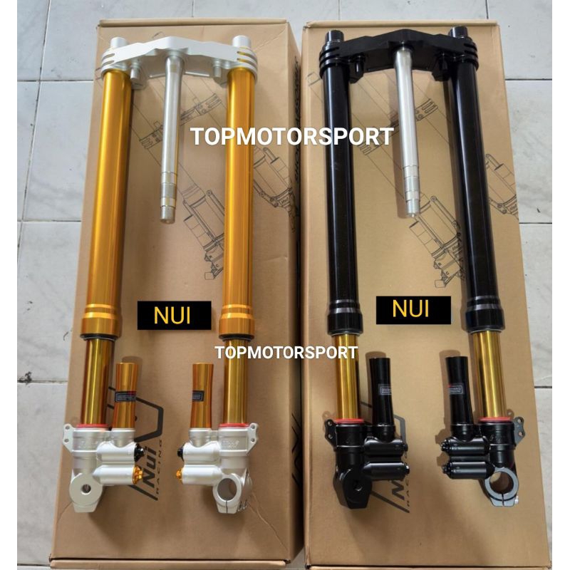 Jual NUI SHOCK BREAKER DEPAN UPSIDEDOWN XMAX 300/250/ & NMAX 155 CLICK