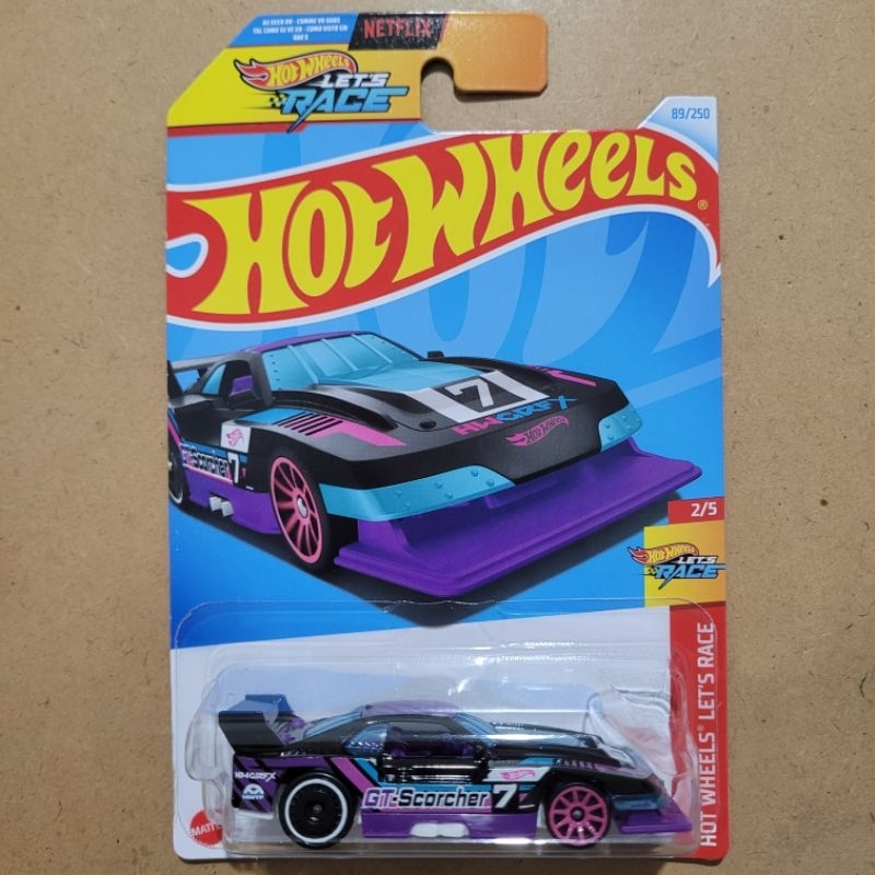 Jual HOT WHEELS GT-SCORCHER / HOT WHEELS LET'S RACE [ PURPLE ] | Shopee ...