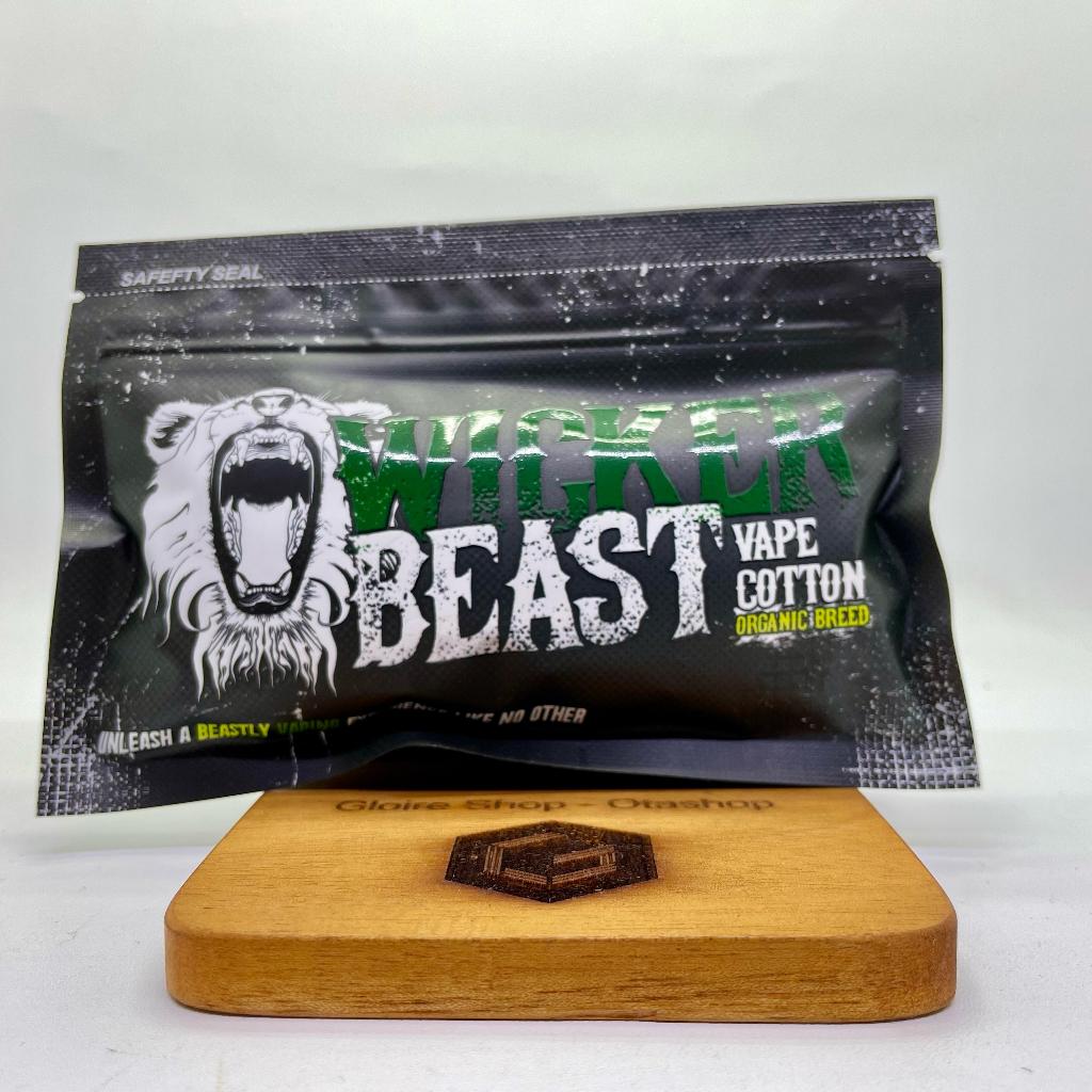 Jual Wicker Beast Cotton Authentic Kapas Vape Original Vapor | Shopee ...