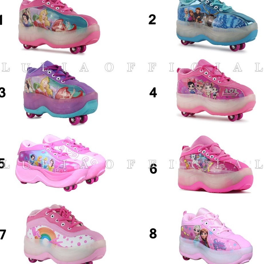 Jual Penawaran Istimewa Setiap Hari SEPATU RODA ANAK PEREMPUAN RODA 4 ...