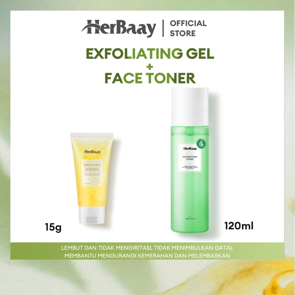 Jual Herbaay Calendula Exfoliating Gel Soothing Marigold Eksfoliasi