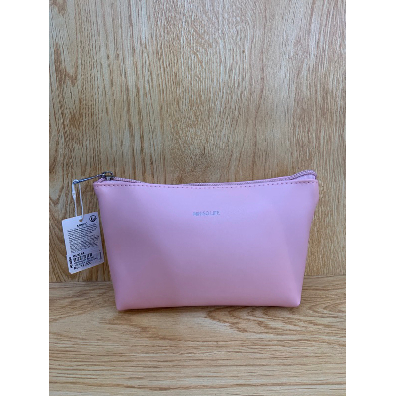 Jual POUCH MAKE UP MINISO/dompet kosmetik Shopee Indonesia