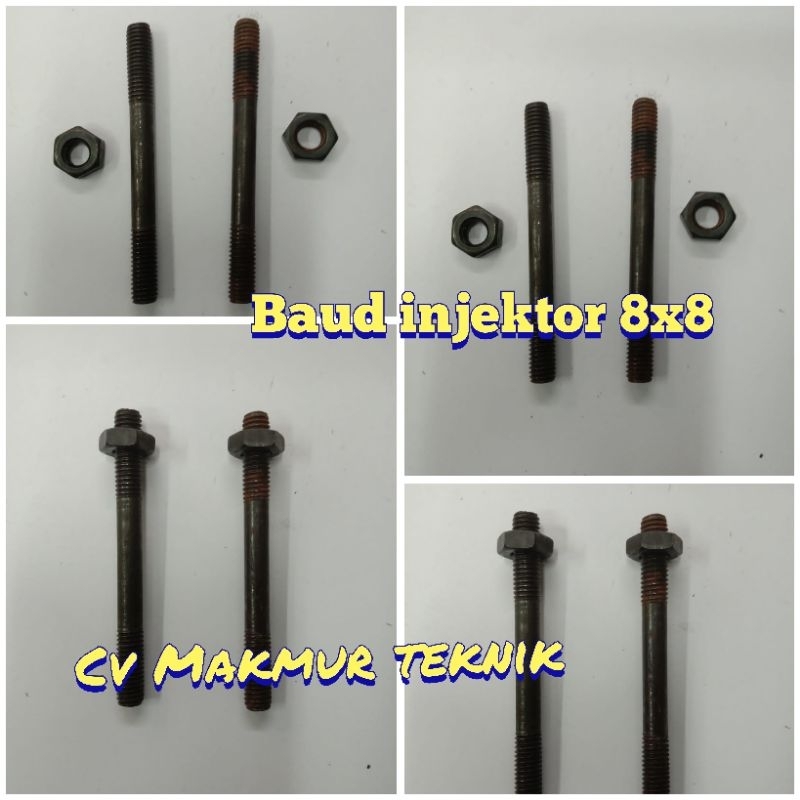 Jual Baut injektor diesel Dongfeng 8 x 80 , stud injektor 8x80 | Shopee ...