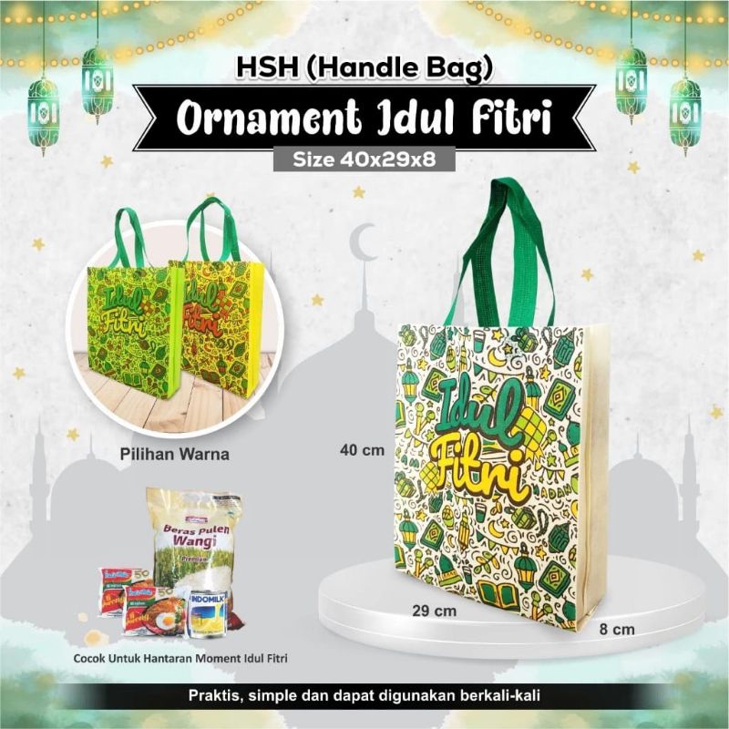 Jual Goodie bag Raya | Tas Bingkisan Parcel Lebaran 40 29 08 | Shopee ...