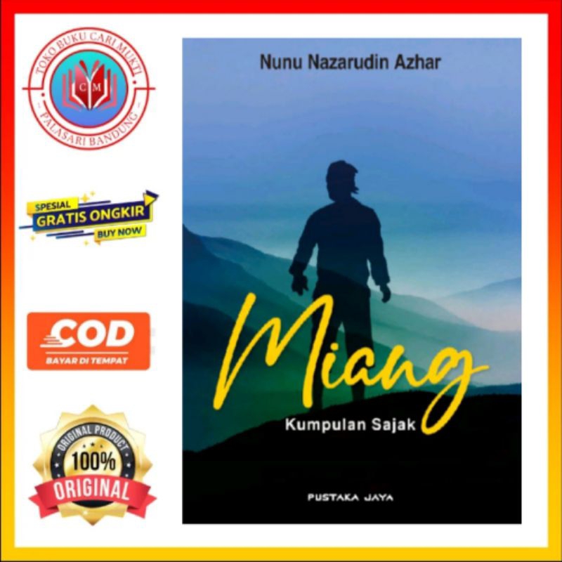 Jual Buku Kumpulan Sajak Miang Nunu Nazarudin Azhar Shopee Indonesia