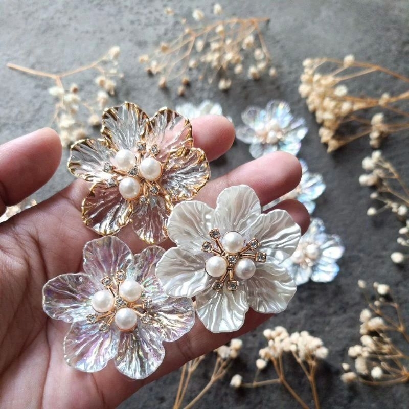Jual bunga akrilik bunga mahar bunga ring box bunga resin | Shopee ...