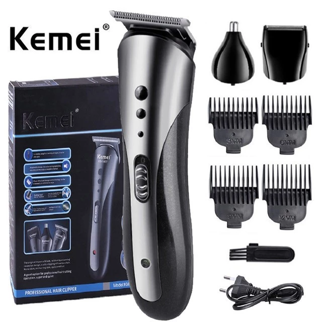 KM 1407 Alat Cukur Rambut Elektrik Hair Clipper Pemotong Rambut Jenggot Kumis | AutoStock