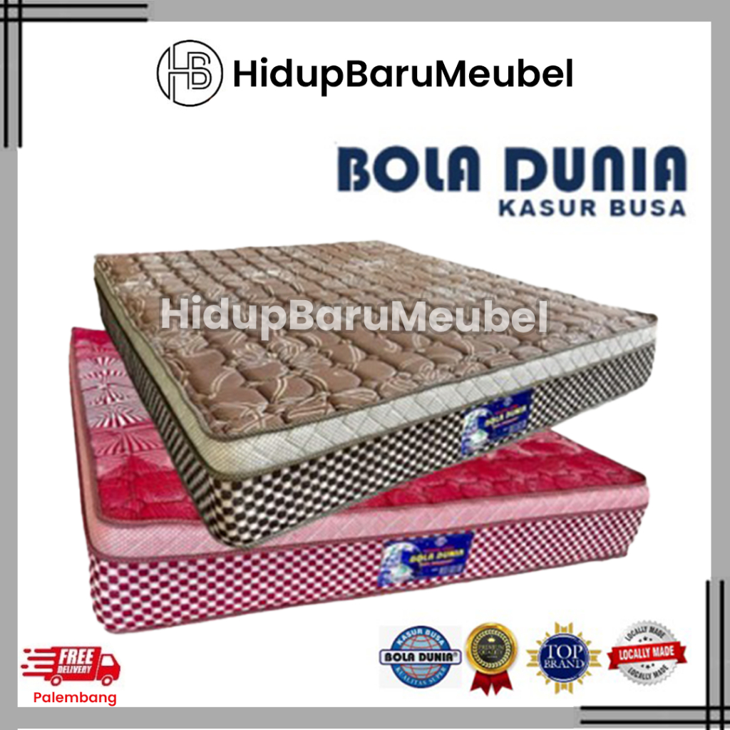 Jual Kasur Busa Premium Bola Dunia / Medallion Foam Garansi / matras ...