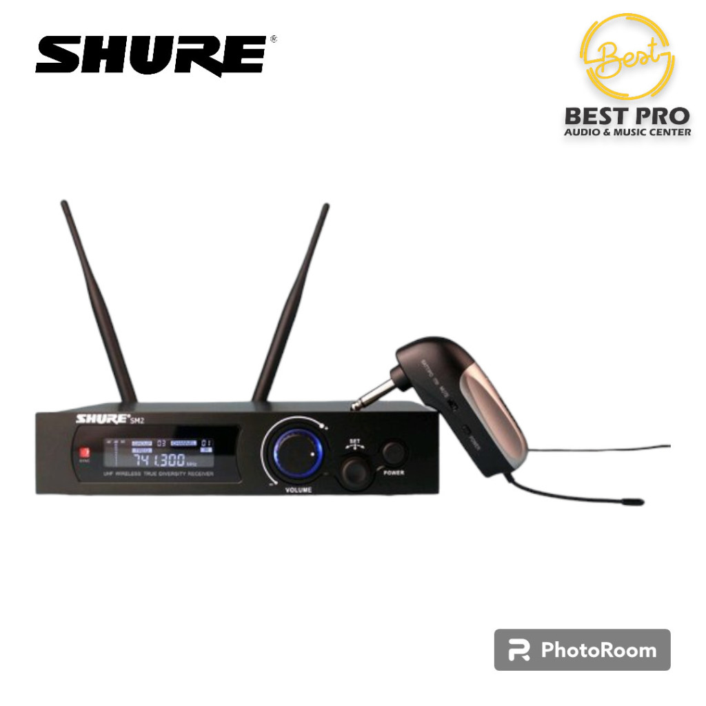 Jual MIC WIRELESS SHURE SM 2 (KEYBOARD & GITAR) | Shopee Indonesia