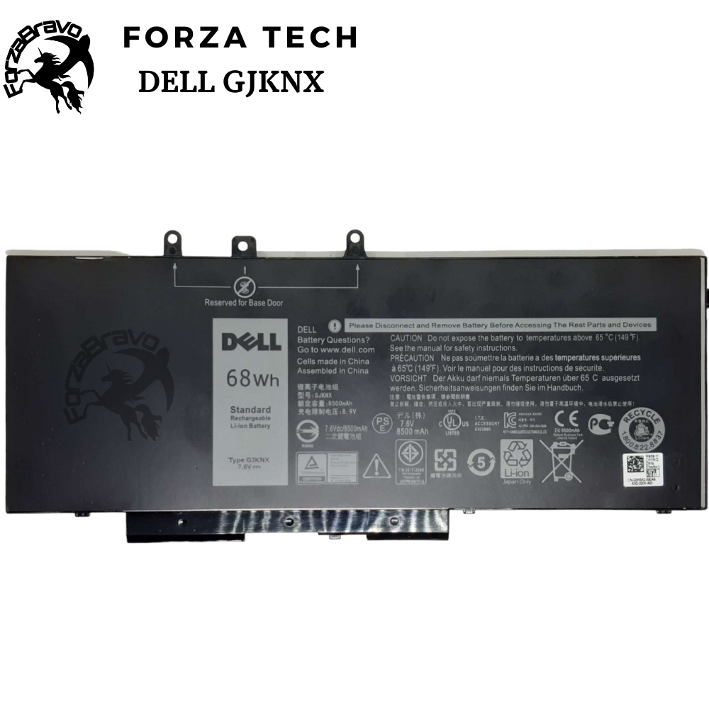 KHlove 68Wh GJKNX Laptop Accu voor Dell Latitude 5480 5580 5280 5288 5590 5488 5490 5491 5495 5591 E5480 E5580 E5490 E5590 Precision 15 35220 3533. 0 Series GD1JP 0GD1JP DY9NT 0DY9NT 5YHR4 451-BBZG
