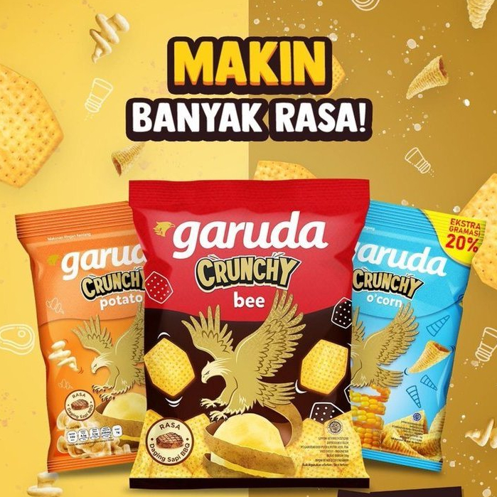 Jual GARUDA SNACK CHIKI ALL VARIAN 45 GR | Shopee Indonesia