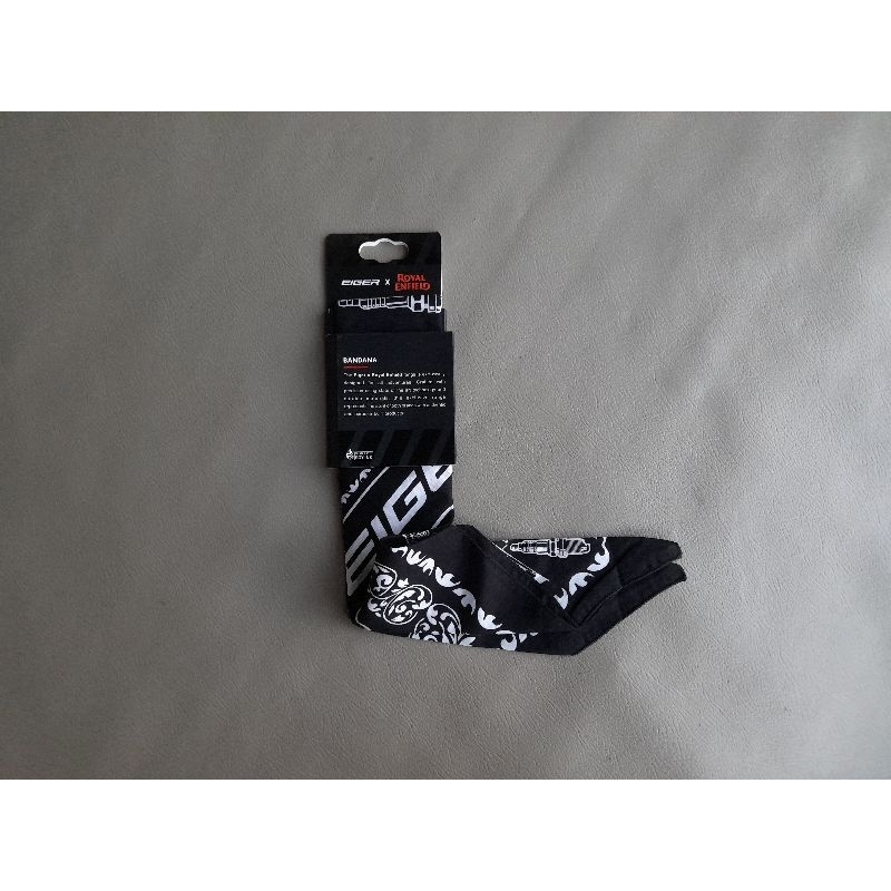 Jual EIGER RIDING BANDANA EXRE CHENNAI ROYAL ENFIELD BLACK | Shopee ...