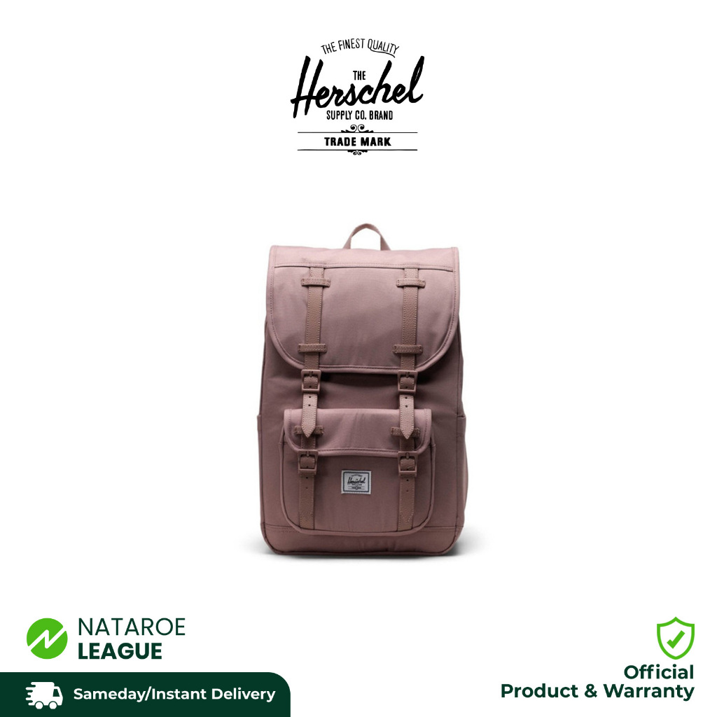 Jual HERSCHEL Little America Mid Backpack L) Ash Rose