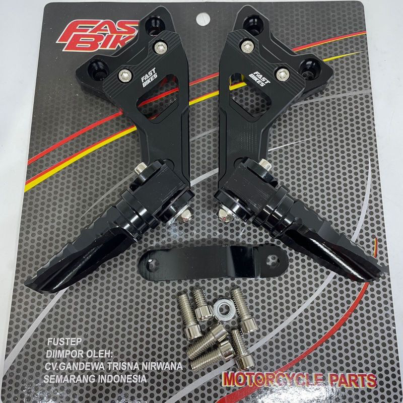 Jual Footstep Gantung Belakang Step Injakan Satria Fu Full Cnc Fastbikes Shopee Indonesia 