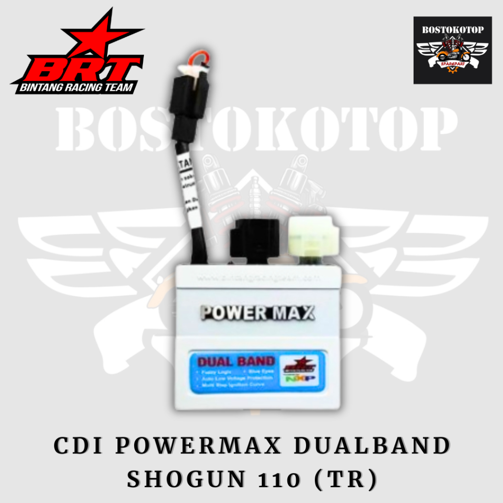 Jual BRT Bintang Racing Team CDI Powermax Dual Band Arus TR Shogun 110 ...