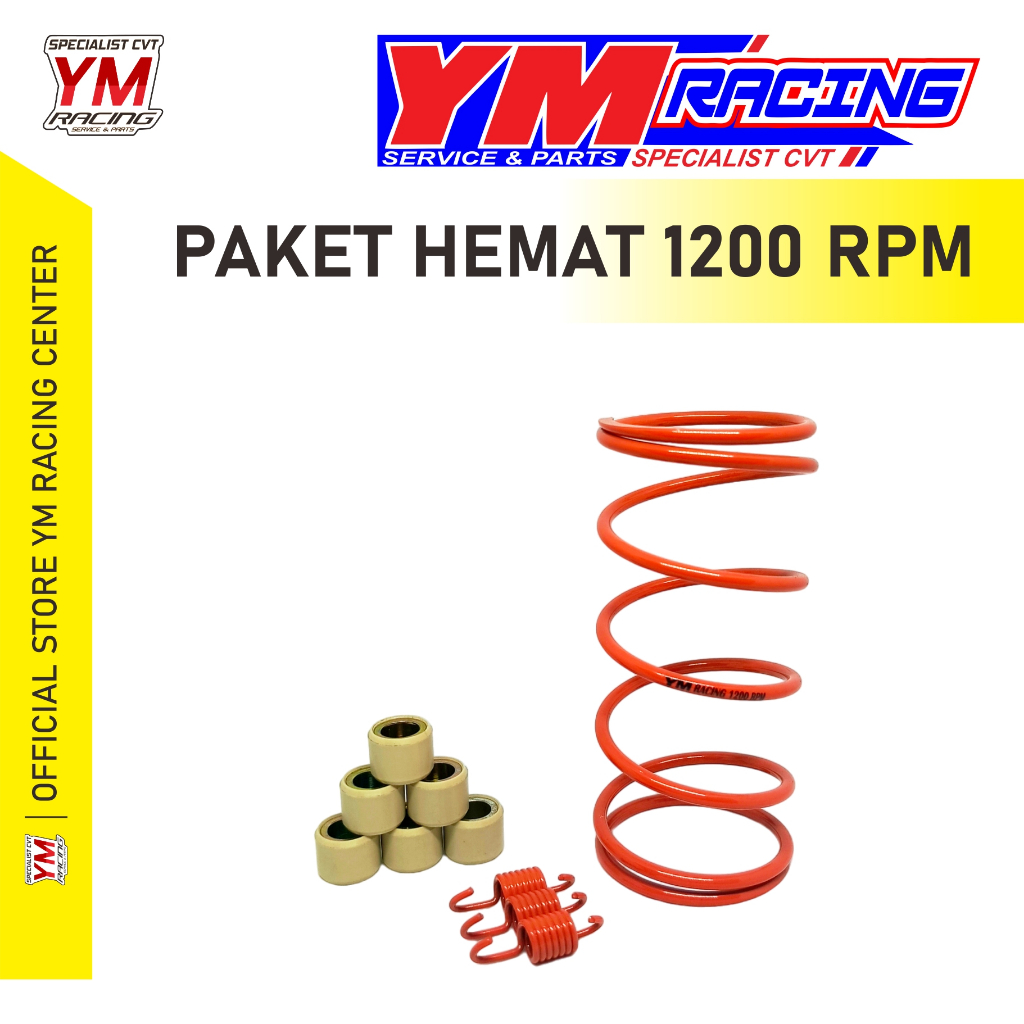 Jual Paket Hemat Upgrade Cvt 1200 Rpm All Matic Ym Racing Upgrade Hemat Cvt 1200 Rpm Untuk 3226