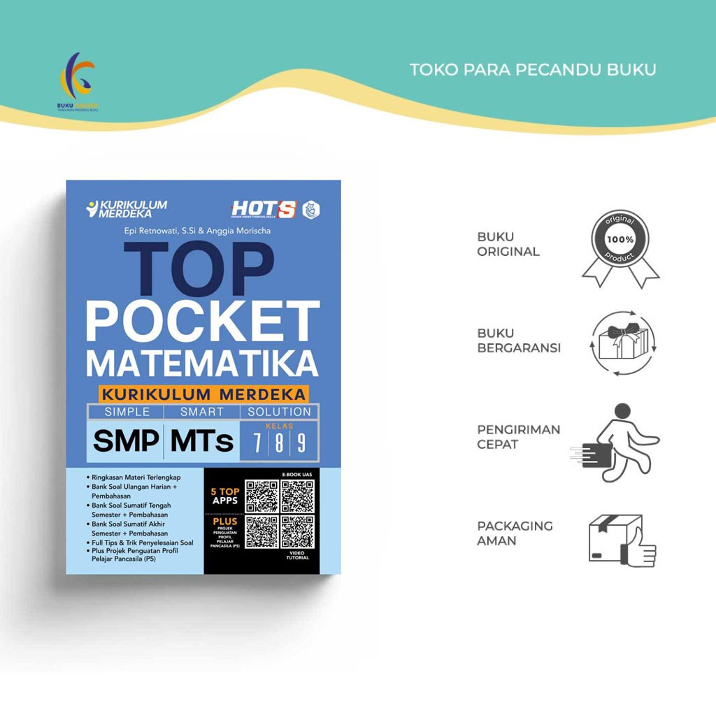 Jual Buku Top Pocket Matematika SMP/MTs Kurikulum Merdeka Kelas 7, 8, 9 -  Epi Retnowati, S.Si & Anggia Morischa - Bintang Wahyu - Bumifiksi | Shopee  Indonesia