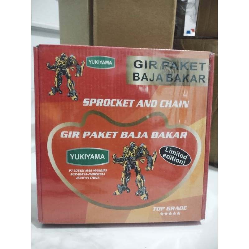 Jual Rantai Kit Gear Set Honda Mega Pro New Monoshock Mono Gir Set Gigi