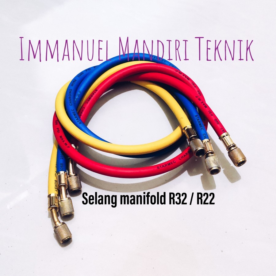 Jual Selang manifold R32/R22 / Selang ac manifold R32/R22 | Shopee ...