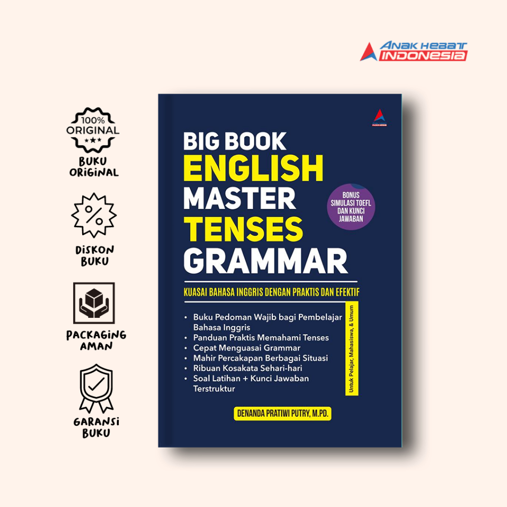 Jual Buku Big Book English Master Tense Grammar : Kuasai Bahasa Inggris ...