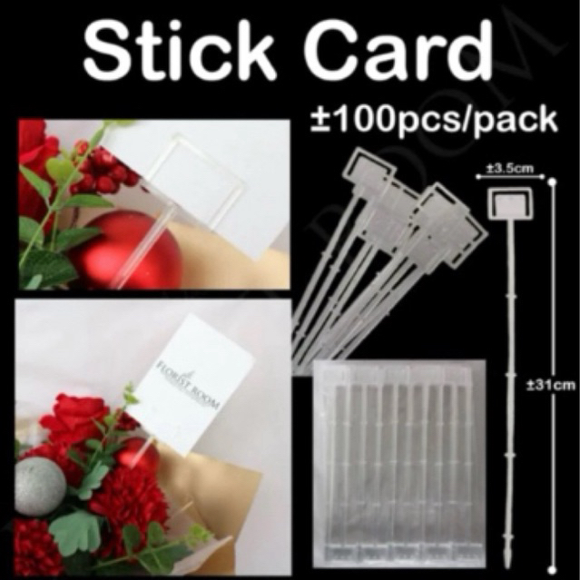 Jual Stick Card Holder Kartu Ucapan Buket Shopee Indonesia