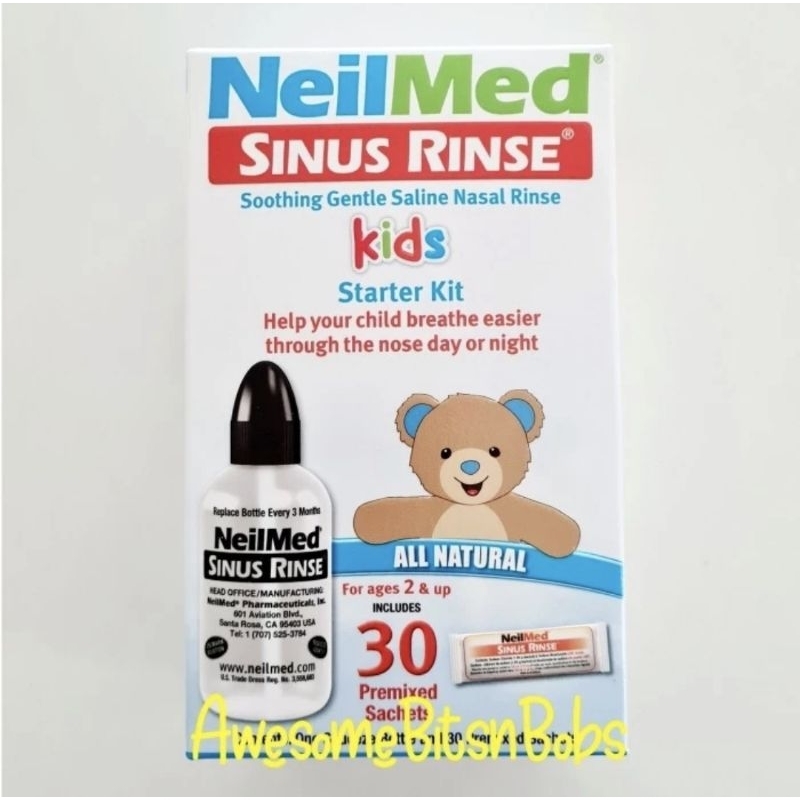 Jual NeilMed Sinus Rinse Kids Starter Kit 30 Sachets | Shopee Indonesia