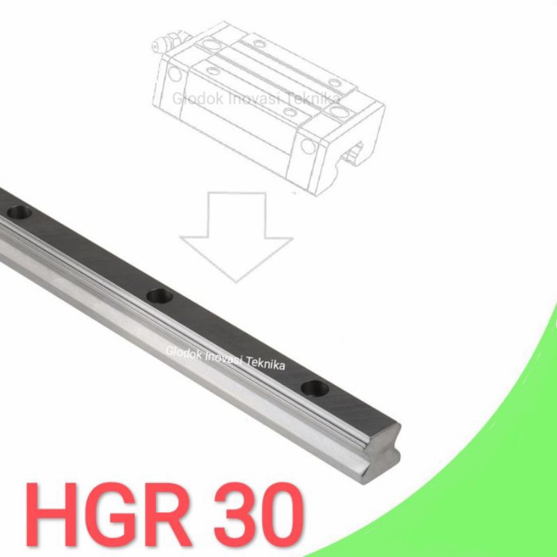 Jual Rail Rel As Shaft linear guide HGR30 HGH30 HGR HGH GHR 30 30mm CNC ...