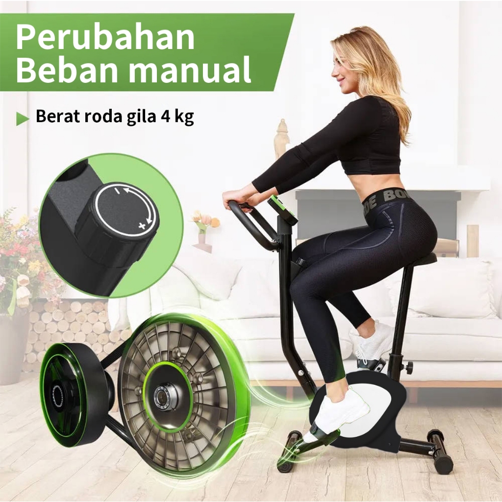 Jual Sepeda Statis Exercise Bike Excercise Bike Belt Bike Sepeda ...