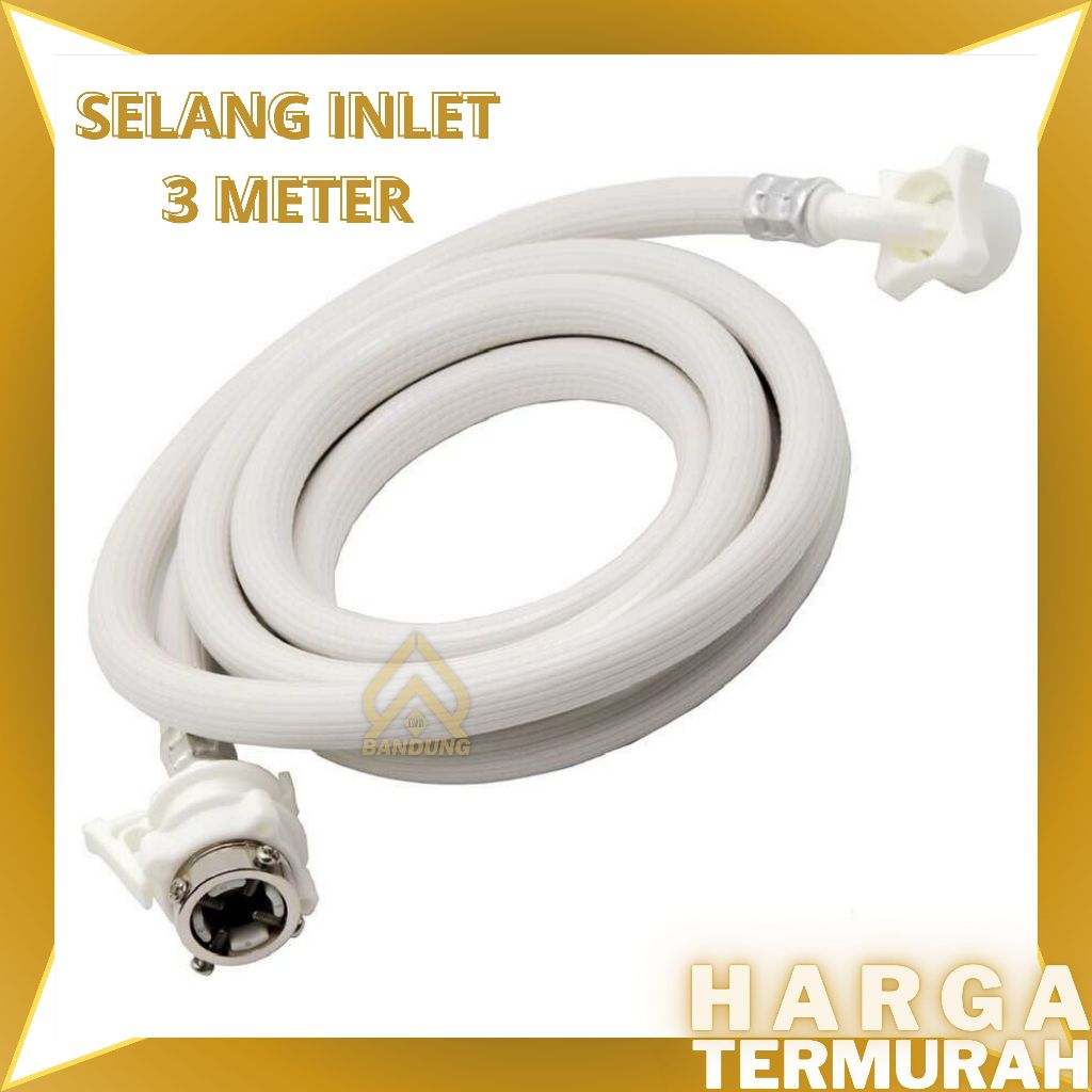 Jual Selang Inlet Mesin Cuci Tabung Meter Slang Masuk Air Water