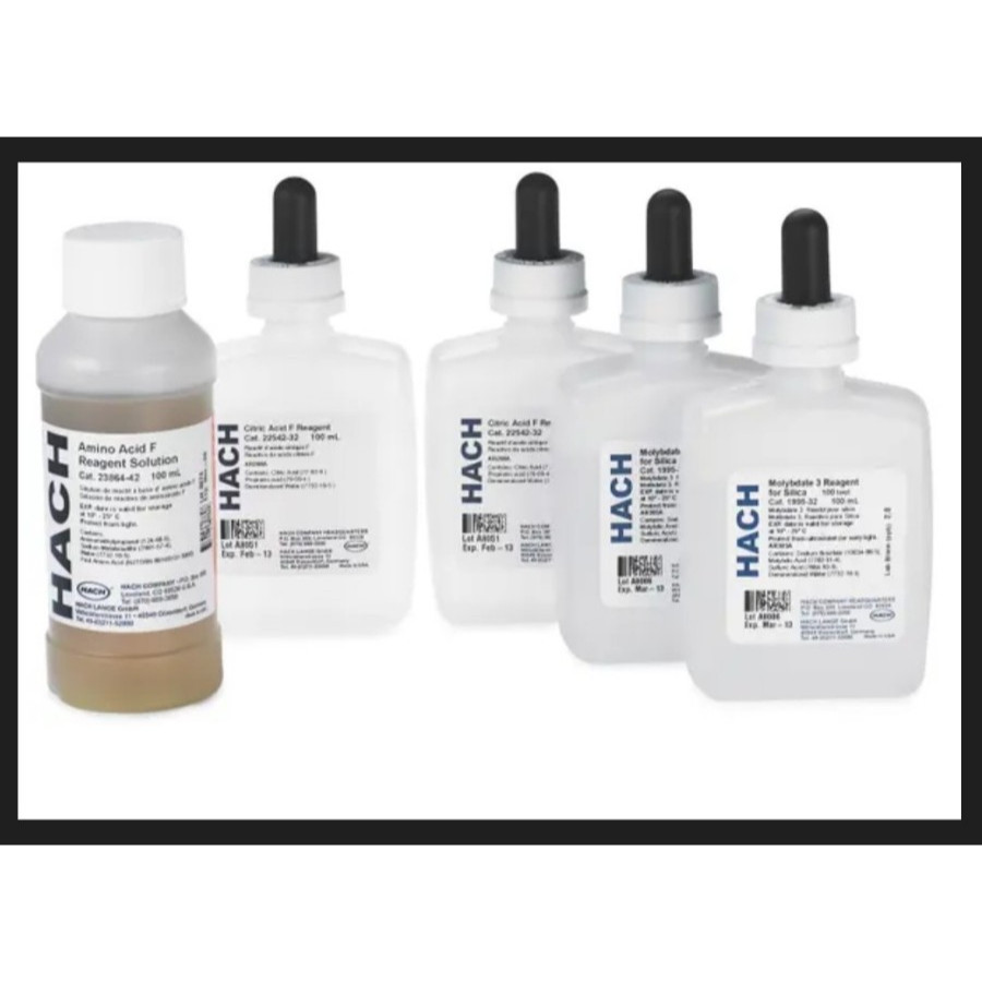 Jual Hach 25535-00 Silica Reagent Set Ultra Low Range Bulk Solution ...