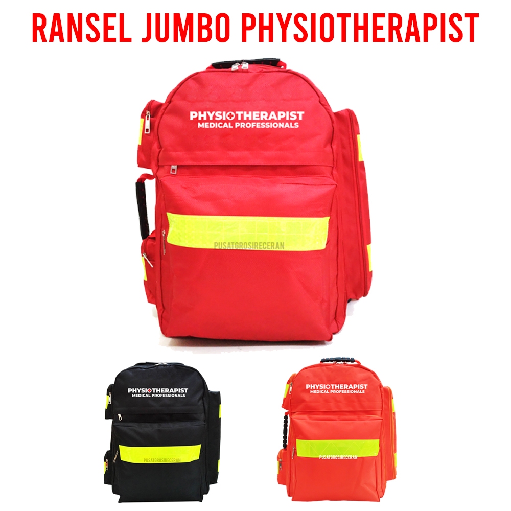 Jual Ransel Jumbo PHYSIOTHERAPIST Emergency Kit Tas Perlengkapan Medis ...