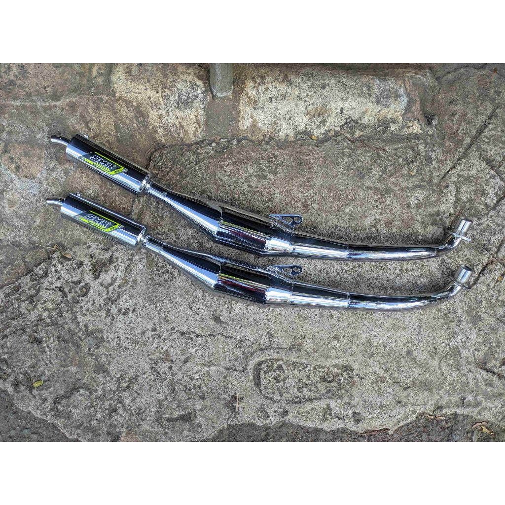 Jual Knalpot Yamaha F1zr SMR Standar Racing Full Chrome | Shopee Indonesia