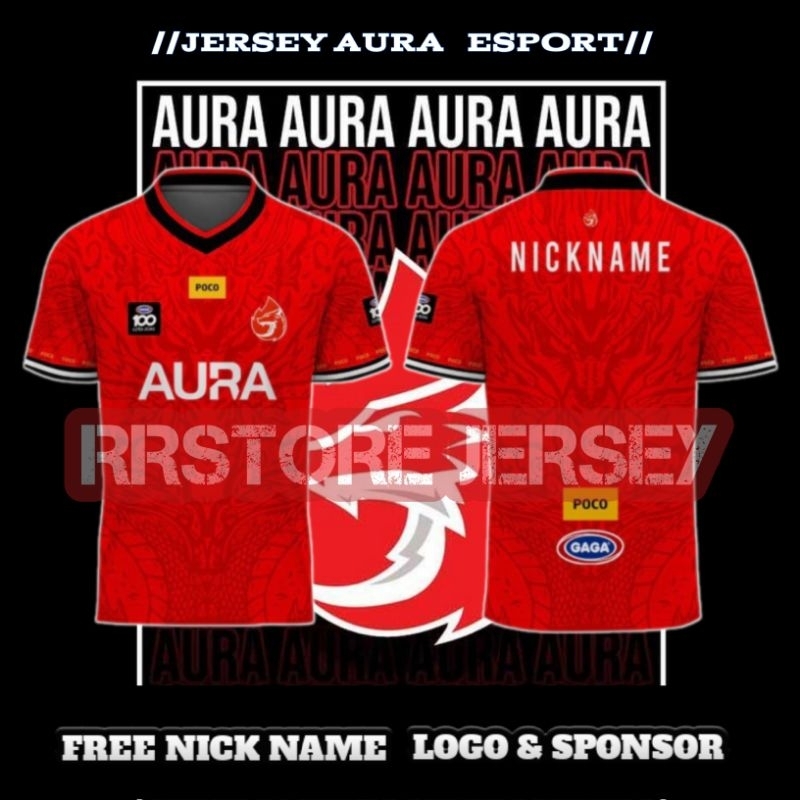 Jual JERSEY AURA ESPORT 2024 Shopee Indonesia