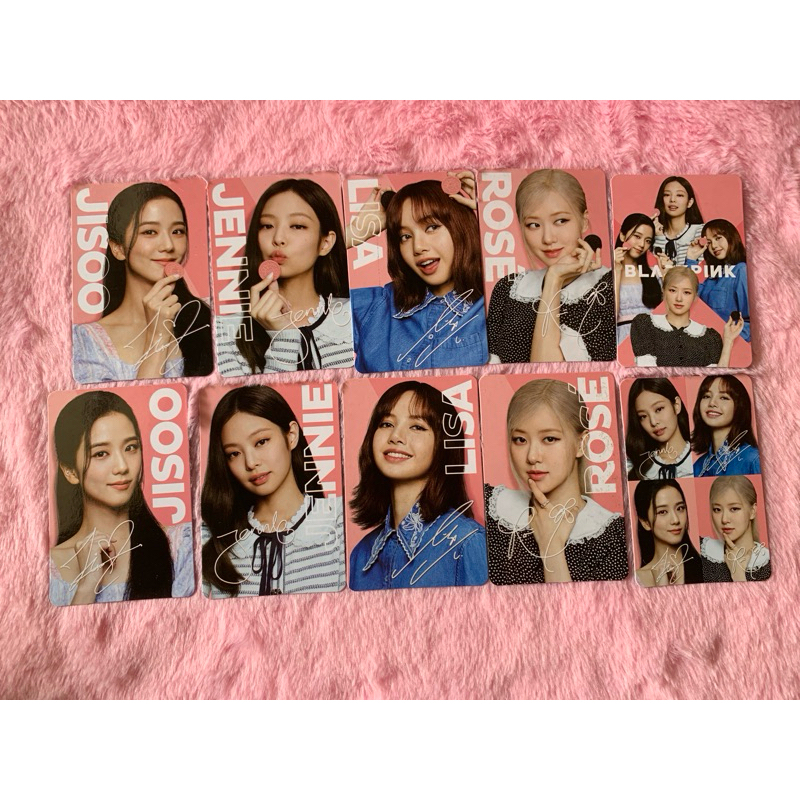 Jual [UBAH KE JNE, READ DESK] PHOTOCARD OFFCIAL BLACKPINK X OREO ...