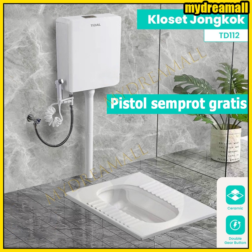 Jual 【Termurah-COD】Toilet Jongkok / Urinoir / Toilet Anti Bau / Set ...