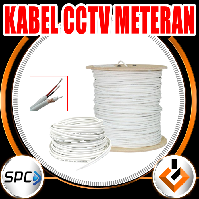 Jual Kabel Cctv Coaxial Rg Permeter Coaxial Kabel Cctv Rg Meteran Shopee Indonesia