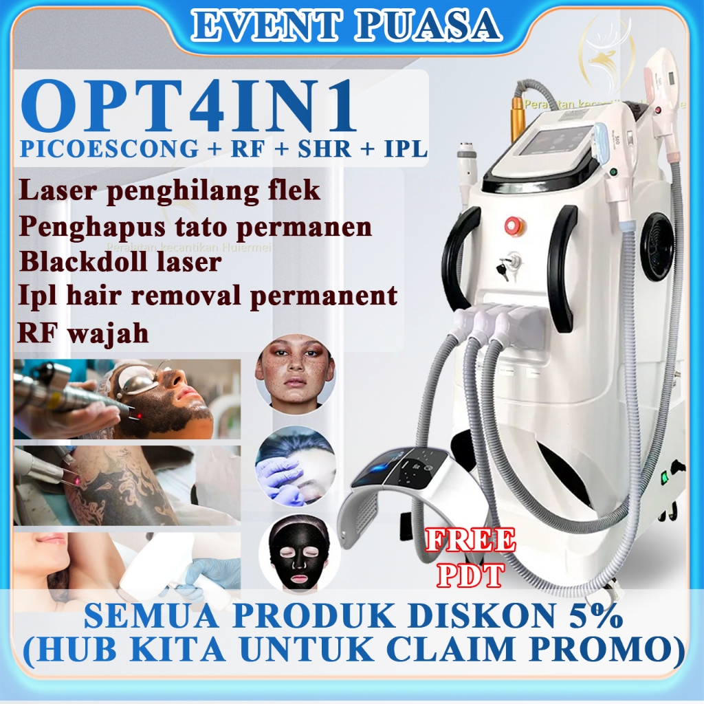 Jual laser picosecond 4in1 pico laser IPL laser Hair Removal Laser