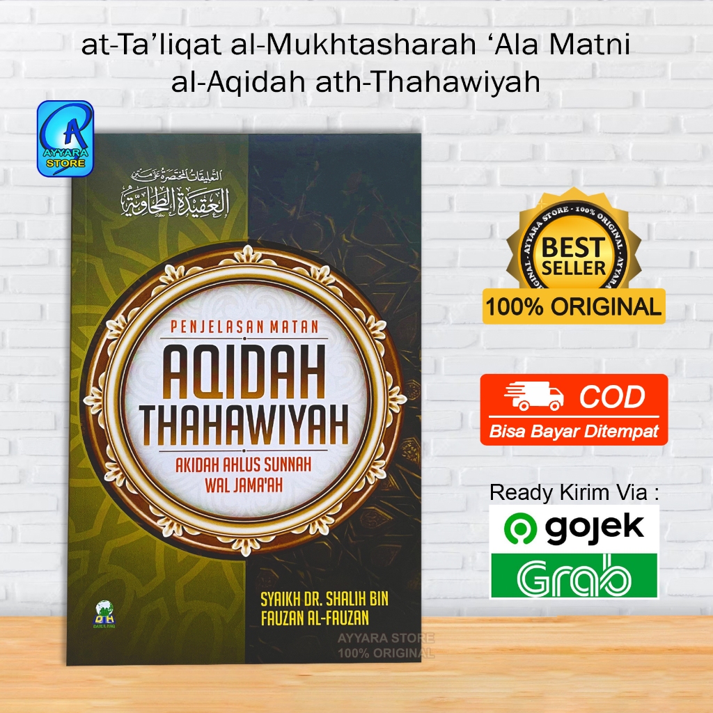 Jual Penjelasan Matan Al Aqidah Ath Thahawiyah Akidah Ahlussunnah Wal ...