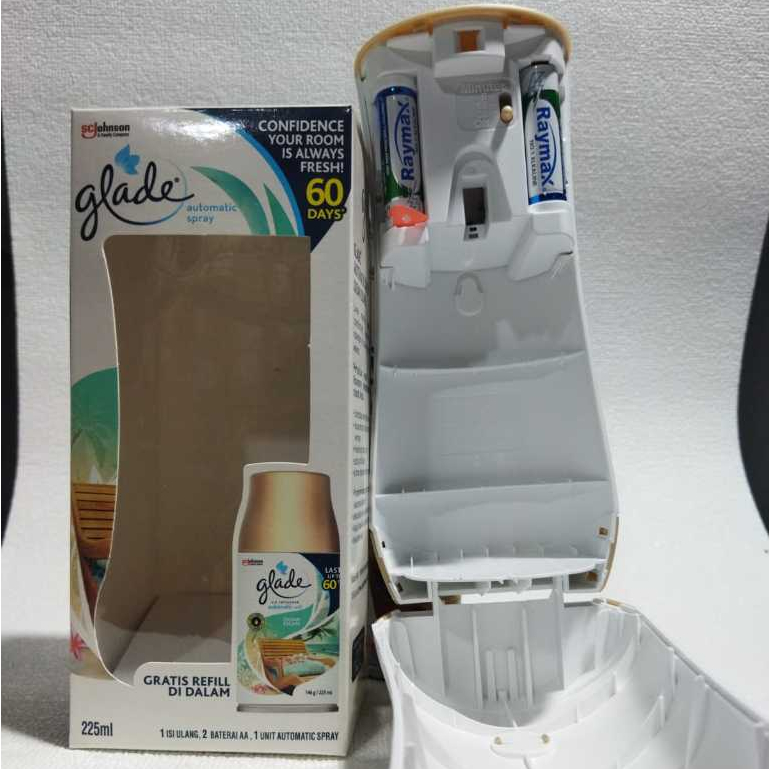 Jual Glade Automatic Device Dispenser Set Box Tanpa Isi Hanya Alat dan ...